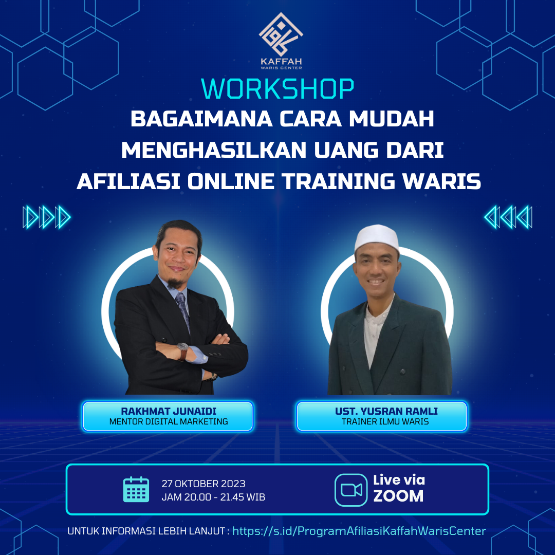 Bagaimana Cara Mudah Menghasilkan Uang Dari Afiliasi Online Training Waris
