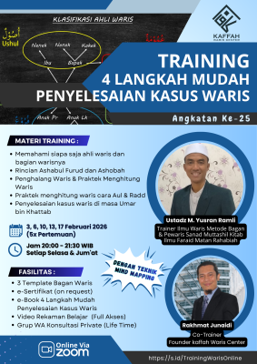 Training Waris Online